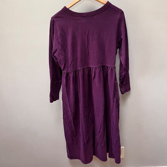 Vintage L. L.‎ Bean Women's Small Dress- Eggplant/Purple - Picture 4 of 4